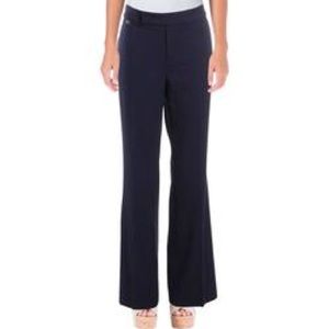 Lauren Ralph Lauren Classic Navy Wide Leg Dress Pants Trousers